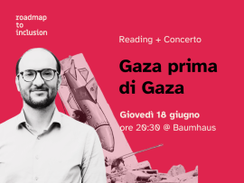 Giornata del Rifugiato 2026, Misculin porta a Bologna Gaza prima di Gaza